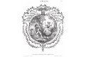 Na houpačce, lasalle, litografie, 1840