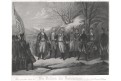 George Washington a hrdinové, mědiryt, 1850