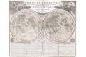 Tabula Selenogrpahica, Homann, mědiryt, 1707