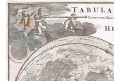 Tabula Selenogrpahica, Homann, mědiryt, 1707