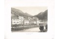 Karlovy Vary, Sandmann,litografie (1860)