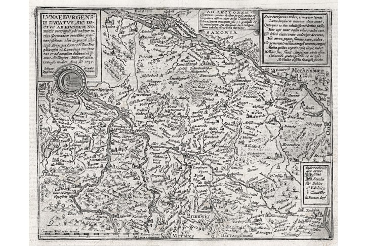 Bussemacher, Lunaeburgensis, mědiryt, 1596