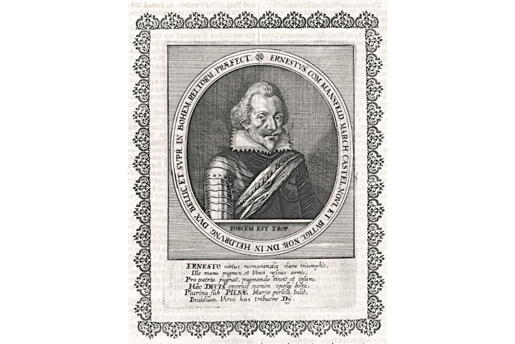 Mansfeld, Merian,  mědiryt, 1662