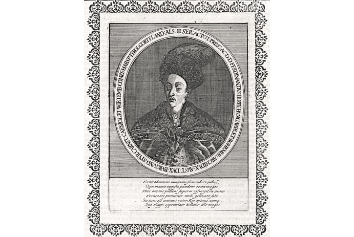 Ferdinand III., Merian,  mědiryt 1634