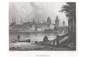 Praha Staré Město, Haase, oceloryt (1840)