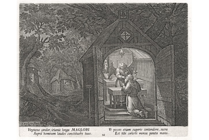 Sadeler J.: Maglori, mědiryt, 1600