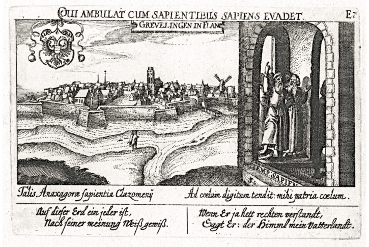 Gravelines, Meissner, mědiryt, 1637