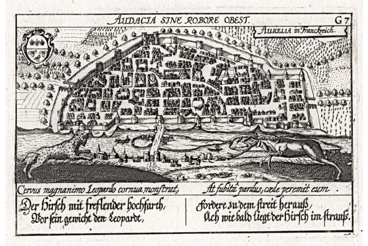 Orleans plán, Meissner, mědiryt, 1637