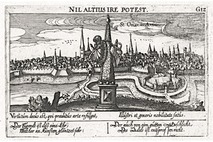 Saint-Omer, Meissner, mědiryt, 1637