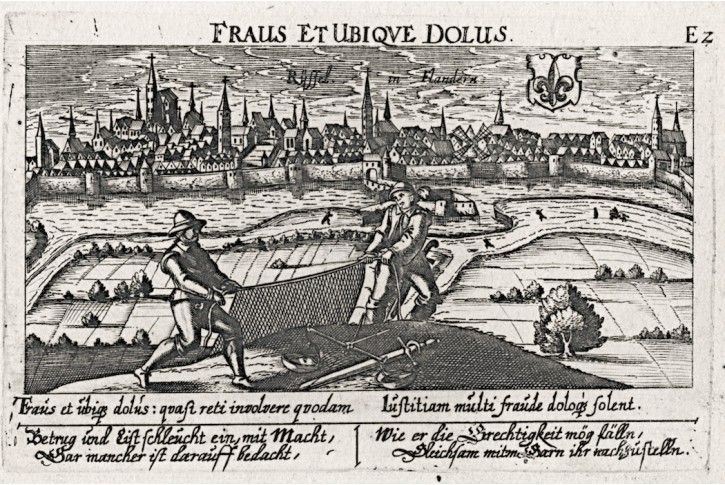 Lille, Meisner, mědiryt, 1637