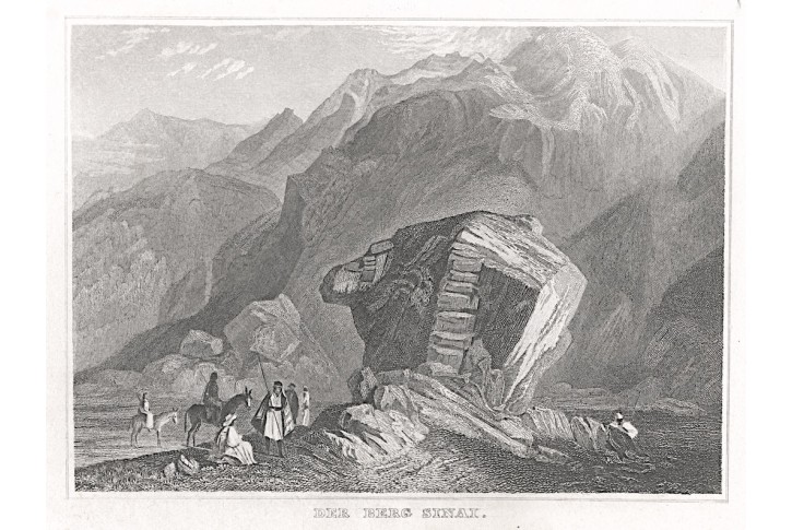 Sinai, oceloryt, (1840)