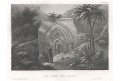 Jeruzalém hrob. p. Marie, Meyer, oceloryt, 1850