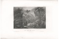 Jeruzalém hrob. p. Marie, Meyer, oceloryt, 1850