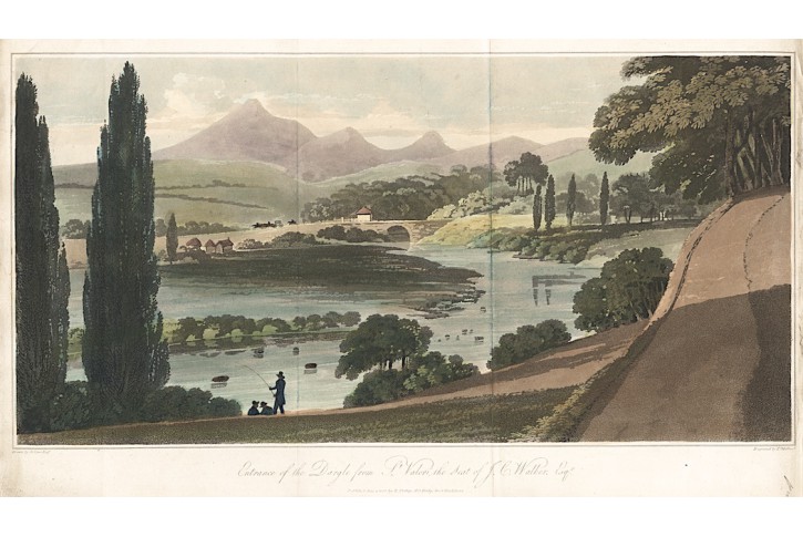 Dargle, Medland, akvatinta, 1806