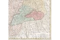 Transylvanie, Homann J.B, mědiryt, (1730)