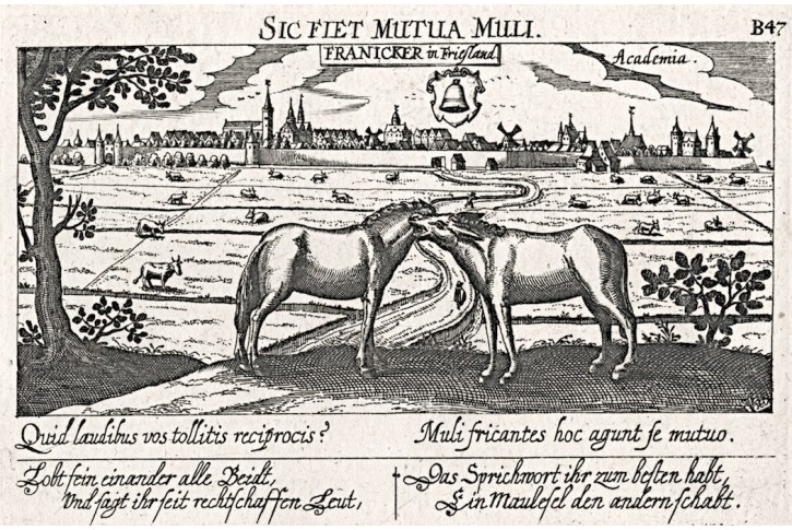 Francker, Meisner, mědiryt, 1637 