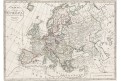 Europa, mědiryt, 1807