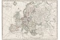 Europa, mědiryt, 1807