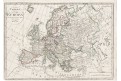 Europa, mědiryt, 1807