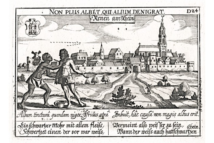 Renen, Meisner, mědiryt, 1637 