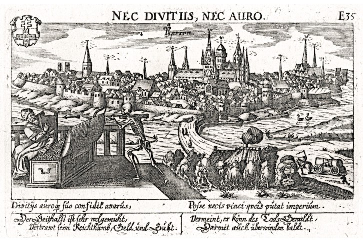 Ypern, Meisner, mědiryt, 1637