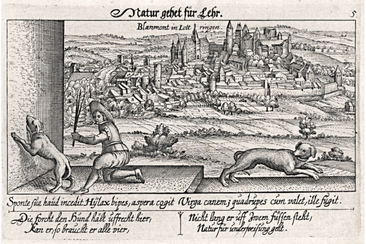 Blanmont, Meisner, mědiryt, 1637