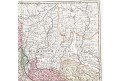 Homann J. B.: Neapolis, kolor. mědiryt, (1740)