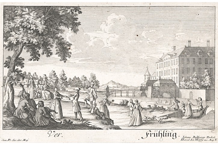 Jaro, Probst, mědiryt, (1760)