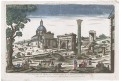 Roma Forum Romanum, kolor. mědiryt, (1780)