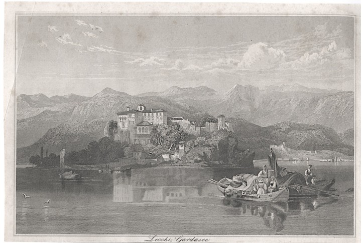 Lecchi Lago di Garda, oceloryt, 1846