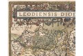 Ortelius A. : Leodiensis, mědiryt, 1603