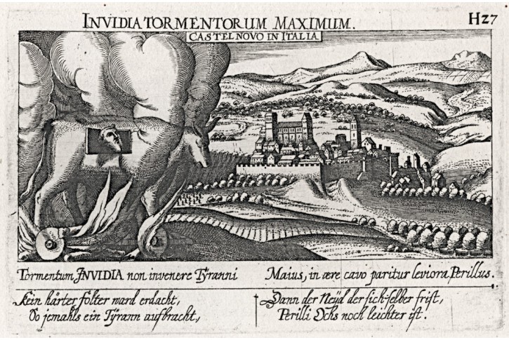 Castelnovo, Meisner, mědiryt, 1637