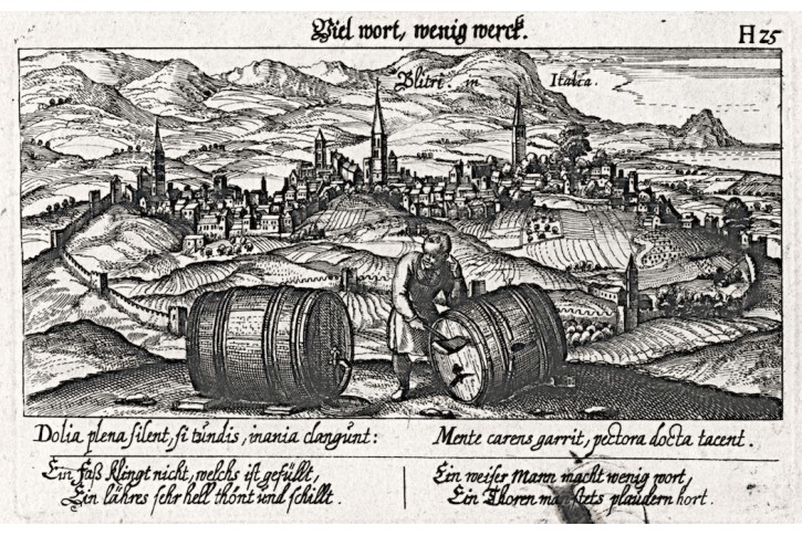 Velletri Blitri, Meisner, mědiryt, 1637
