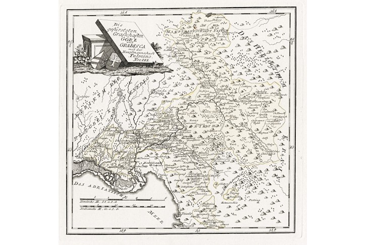 Reilly .:Goricia Görz, mědiryt 1791