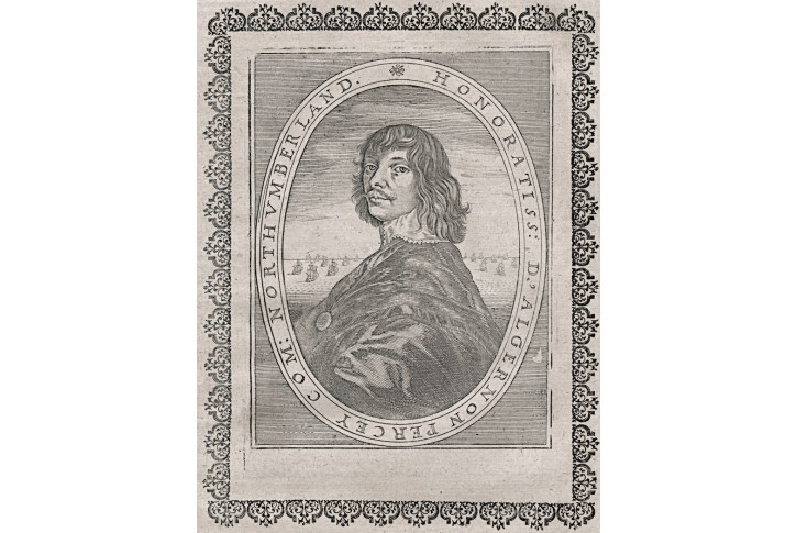 Algernon Percy  Merian, mědiryt, 1639