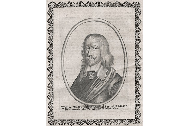 William Waller, Merian, mědiryt, 1651