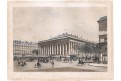 Paris Bourse, kolor. litografie, 1861