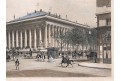 Paris Bourse, kolor. litografie, 1861