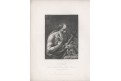 Svatý Jeroným, podle G. Reni, oceloryt, (1830)