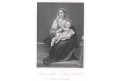 Madonna podle Murilla, Payne, oceloryt, (1860)