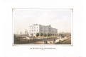 Přerov vojenská škola, Doderer, chromolito, 1850