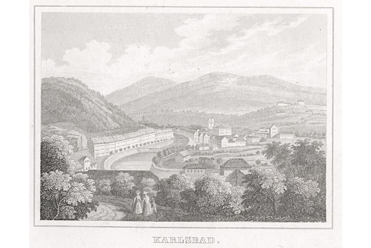 Karlovy Vary, Kleine Universum, oceloryt, (1840)