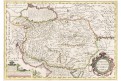 Persici, Mercator - Hondius, kolor.mědiryt, 1623