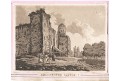 Colchester Castle, akvatinta, (1820)