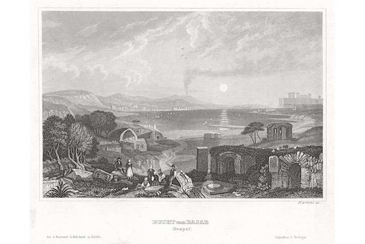 Bajaei Napoli, Meyer, oceloryt, 1850