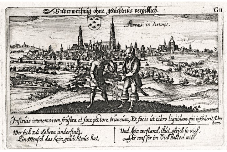 Arras, Meissner, mědiryt, 1637