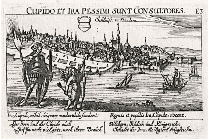 Sluis, Meissner, mědiryt, 1637