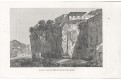 Roma Tarpejischer Felsen. Strahlheim, mědiry, 1834