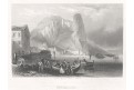 Terracina, Payn, oceloryt, (1840)