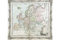 Europe, Brion, mědiryt, 1786